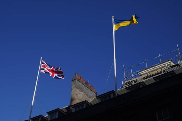 Figures show more visas have been approved for Ukrainian refugees. Credit: PA