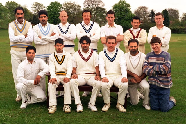 Pictured, back row from left, are Mohammed Akram, Mohammed Tariq, Andrew Conboy, John Conboy, Bryn Wilson, Aafaq Shafi, Andrew Kelly. Front row, from left, are Naveed Khan, Akhlaq Ahmed, Ghulam Rafique (captain) Andrew Emmott, Aftab Iqbal and Stephen Eager (scorer).