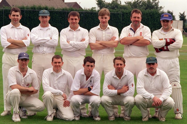 Pictured, back row from left, are Kevin Watson, Mark Ward, Peter Hartley, Keith Barratt, Ian Sampson and Philip Wilkinson. Front row, from left, are Ian Smith, Paul Tasker, David Fitchett and Mark Fairburn,