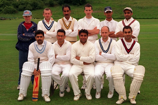 Pictured, back row from left, are Dane Whittleston (scorer), Andrew Kelly, Mohammed Akram, Bryn Wilson, Khurram Maqsood and Ghulam Rafique. 
Front row, from left, are Mohammed Tariq, Aafaq Shafi, Adil Mahmood, Andy Conboy and Nadir Iqbal.