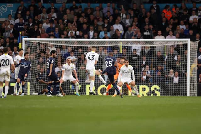 TOUGH DAY - Leeds United put in a brave performance but lacked quality in the final third as they were well beaten 4-0 by Manchester City. Pic: Getty