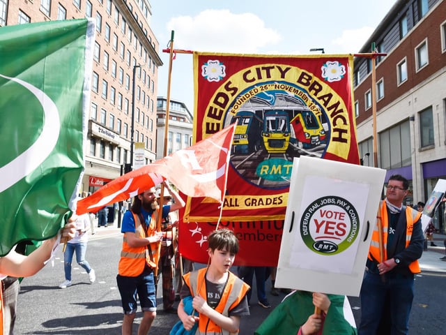 The theme this year is Fighting the cost of living increases - by joining a trade union.