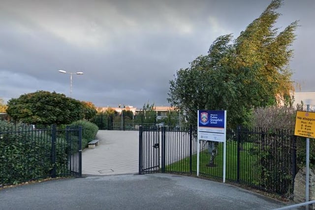 Pudsey Grangefield School is over capacity by 3.6%. The school has an extra 46 pupils on its roll.