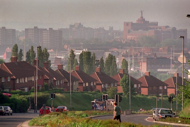 Smog - viewed along Scott Hall Road - was becoming an issue for Leeds.