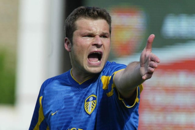 Striker Mark Viduka in action. His late goal won the game for Leeds United.