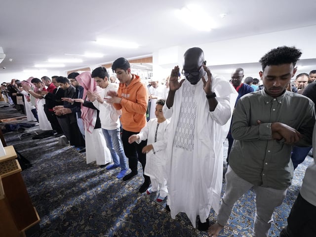 Leeds Imam Qari Asim said: "There will be monumental celebrations on the joyous occasion of Eid this year. Everyone is in high spirits and full of joy as this is the first time in two years that we can come together free of all Covid restrictions." (Pic: Danny Lawson/PA)