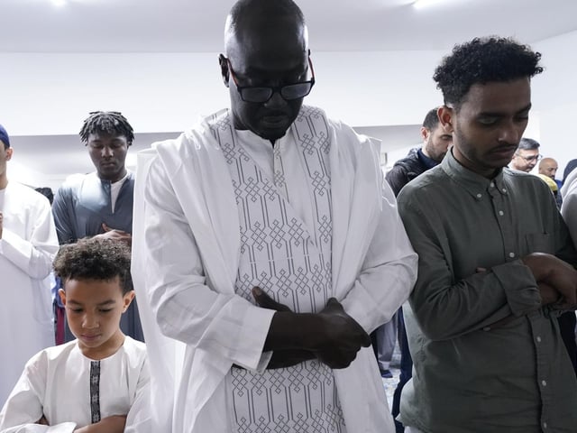 Imam Asim added: "Mosques all over the country are expected to be flooded with people. We are excited to partake in the communal Eid prayer, standing together shoulder-to-shoulder with our brothers and sisters in Islam without a face mask or other distancing measures in place." (Pic: Danny Lawson/PA)