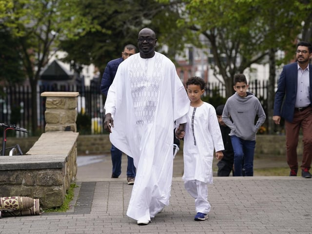 Loved ones often give each other gifts and people dress in smart clothes for the occasion. (Pic: Danny Lawson/PA)