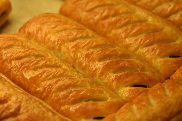 Approximately 2.5 million sausage rolls are sold each week in the UK by Greggs. Picture: Shutterstock/loocmill
