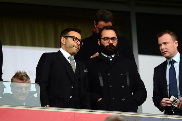 REAL PERIL - There is nothing Andrea Radrizzani, Victor Orta or Angus Kinnear can say to ease Leeds United's relegation worries and only results will do. Pic: Getty