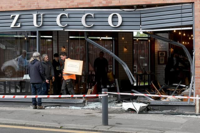 Disaster struck last year when a car smashed into the restaurant, leaving it closed for five months (Photo: Bruce Rollinson)