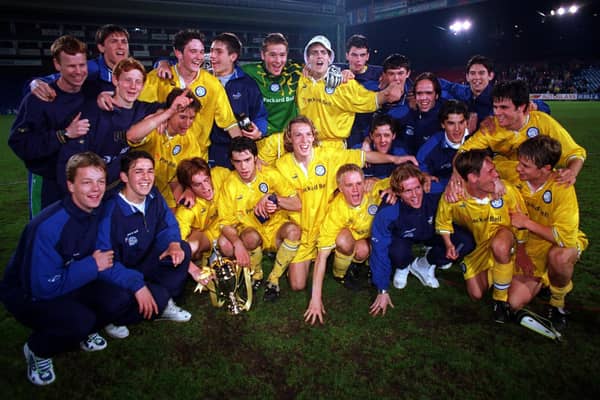 Leeds United's FA Youth Cup winners in 1997. PIC: Mark Bickerdike