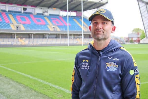 Rohan Smith had his first lokk around Headingley as Rhinos coach on Tuesday. Picture by Phil Daly/Leeds Rhinos/SWpix.com.