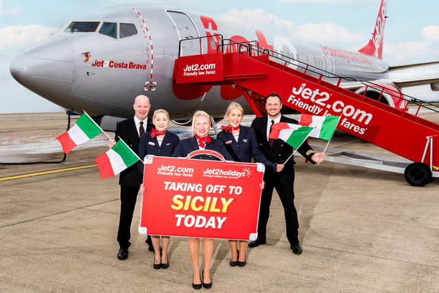 The start of flights and holidays to Sicily is part of Jet2.com and Jet2holidays’ expanded programme for Summer 22 from Leeds Bradford Airport.