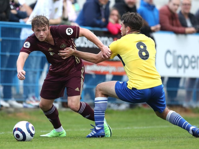Gelhardt finishes his first year as a Leeds United player with 11 goals from 17 matches across all junior competitions. He starts Leeds' first pre-season friendly of the summer away to non-league Guiseley. (Photo by George Wood/Getty Images)