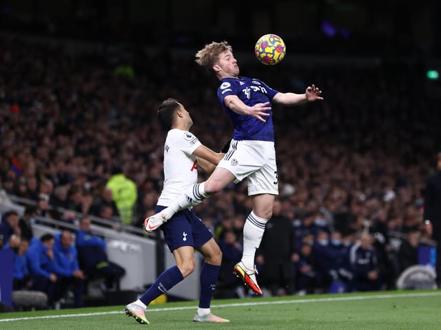 By November 2021, Gelhardt is as much a member of the first-team squad as he is a part of the U23 group. He makes his first Premier League start away to Tottenham Hotspur amid a growing injury crisis at Elland Road.
(Photo by Ryan Pierse/Getty Images)