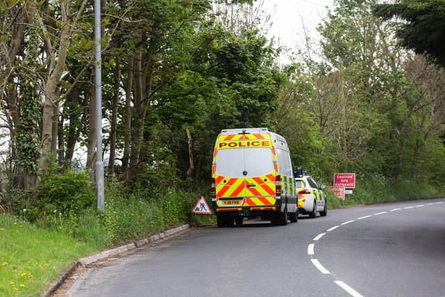 Emergency services attend the scene close to Pudsey Road. (Pic: SWNS)