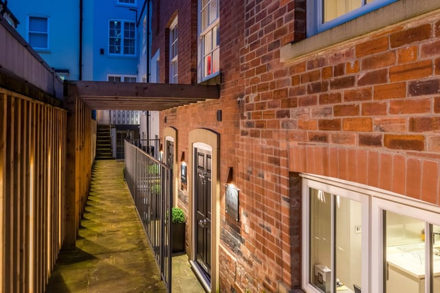 This fantastic townhouse offers nearly 1,400 sqft of internal high specification accommodation.