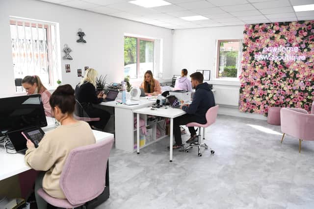 Staff hard at work meeting their orders. (Pic: Jonathan Gawthorpe)