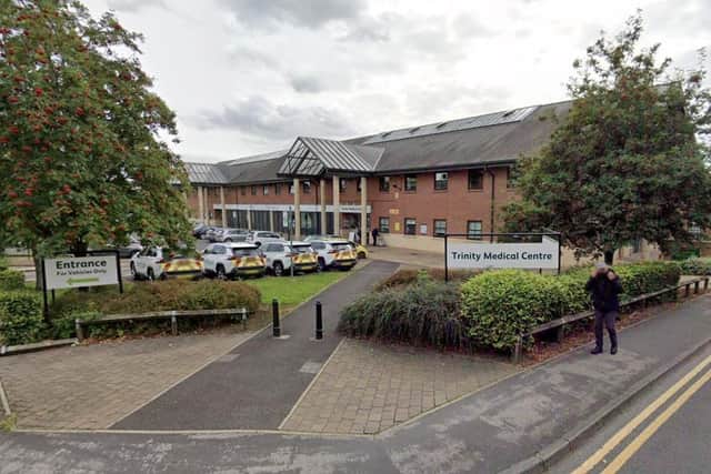 Staff and patients at Trinity Medical Centre in Wakefield were left terrified after Stephen Charles Silvester when entered the building armed with Stanley knives. Picture: Google
