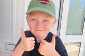 Harry Green, who is currently living overseas with his family in Cyprus, has been awarded ‘Little Trooper of the Month’.