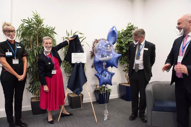 Andrea Sutcliffe CBE, Chief Executive and Registrar of the Nursing and Midwifery Council visited Leeds General Infirmary to officially open the new centre, together with Duncan Burton, Deputy Chief Nursing Officer for England.