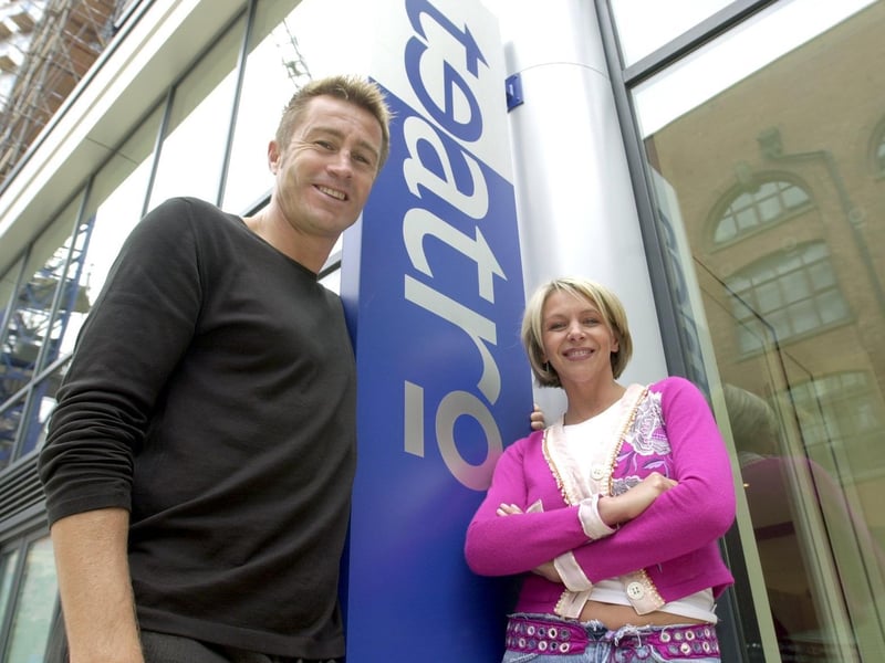 Former Leeds United striker Lee Chapman and wife Leslie Ash opened Teatro, a restaurant on Concordia Street in the city centre.