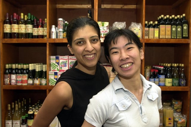 This is Novita Williamson (left) and Wai-Yii Yeung who opened ORG on on Great George Street, the city's first organic deli and juice bar.