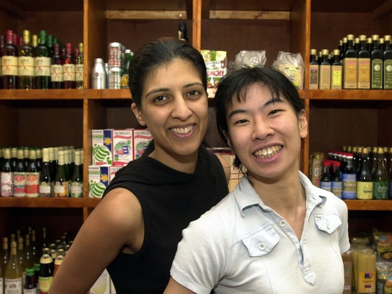 This is Novita Williamson, left, and Wai-Yii Yeung who opened ORG on on Great George Street, the city's first organic deli and juice bar.