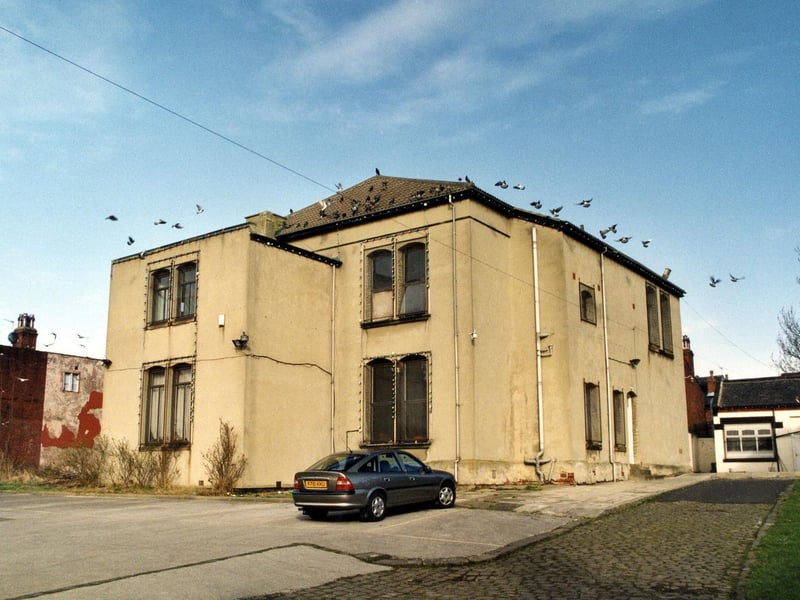 The former Salvation Army Hostel, Spring Grove House, on Alexandra Roa pictured in February 2000. Now part of the Leeds Hindu Mandir Temple buildings.