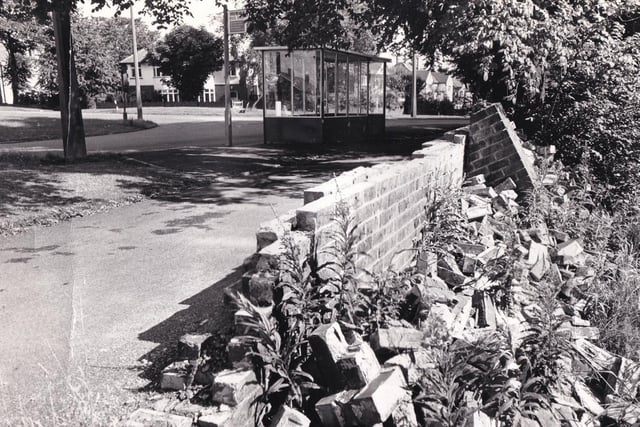 Residents were calling for council chiefs to take action in August 1974 to repair a wall which had been gradually knocked down by vandals. "It is one of the worst acts of vandalism in Leeds," claimed one YEP reader in a letter to the paper.