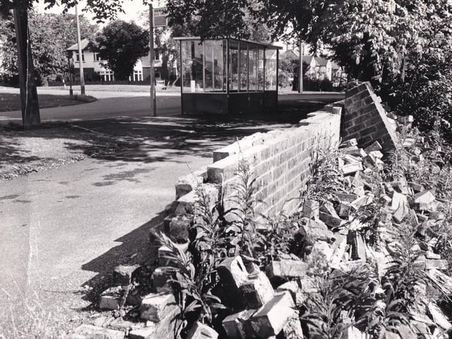 Residents were calling for council chiefs to take action in August 1974 to repair a wall which had been gradually knocked down by vandals. "It is one of the worst acts of vandalism in Leeds," claimed one YEP reader in a letter to the paper.