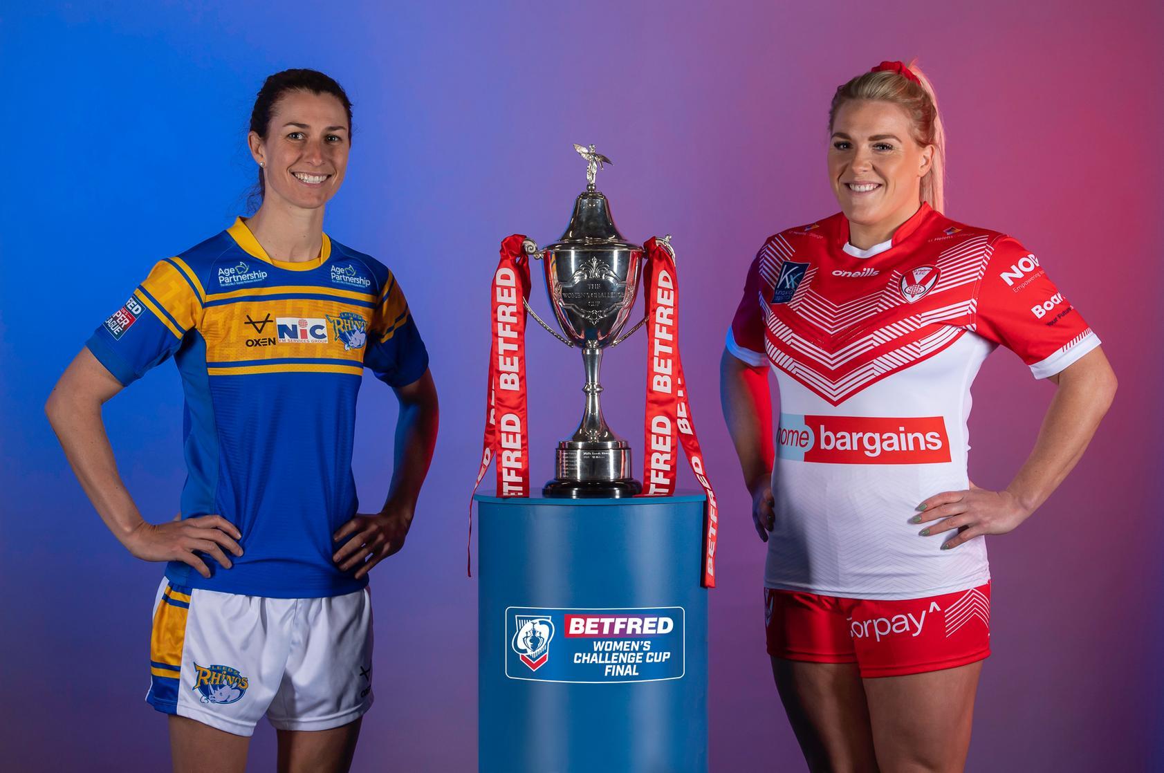 What channel is Leeds Rhinos v St Helens on? How to watch Womens Challenge Cup final at Elland Road
