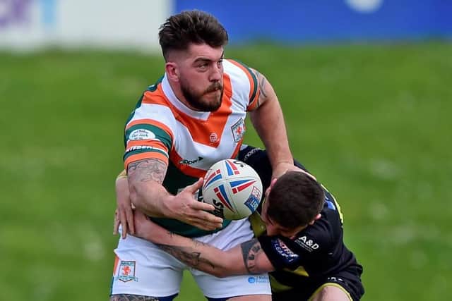 Duane Straugheir is back in Hunslet's squad after injury. Picture by Paul Johnson/Hunslet RLFC.