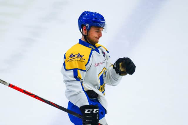 Lewis Baldwin posted 32 points for Leeds Knights last season and will play a more forward role in 2022-23. 
Picture: James Hardisty