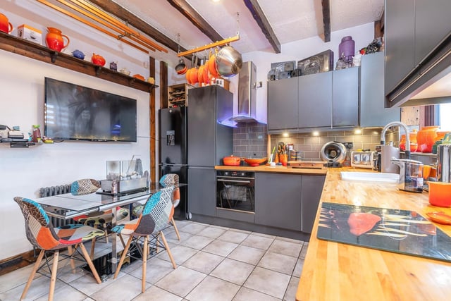 The property features a luxury fitted kitchen/diner.