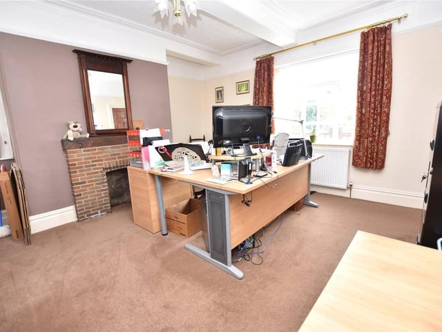 The workshop/study room as currently used by the owners.