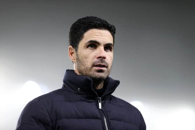 RESPECT: For Leeds United and their American head coach Jesse Marsch from Arsenal boss Mikel Arteta, above, pictured after December's 4-1 victory at Elland Road. Photo by Naomi Baker/Getty Images.