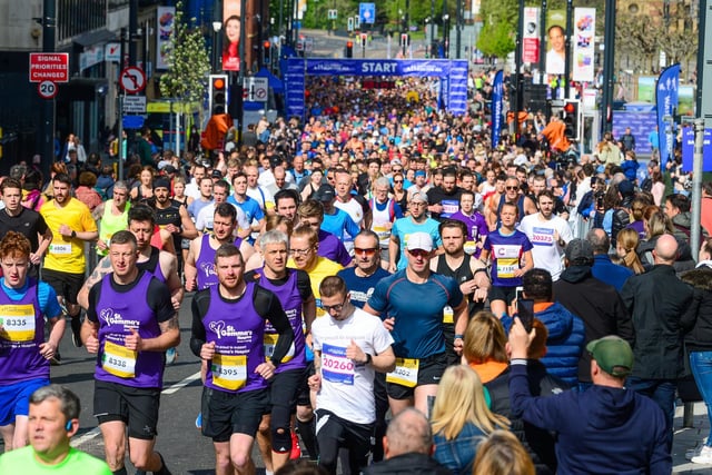 Thousands took part in the Leeds Half Marathon 2022.