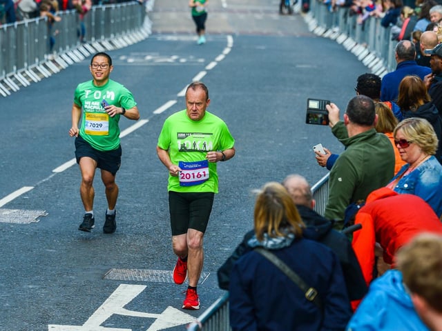 Mike Tomlinson took part in the race. Run For All is part of the legacy of the late Jane Tomlinson CBE.