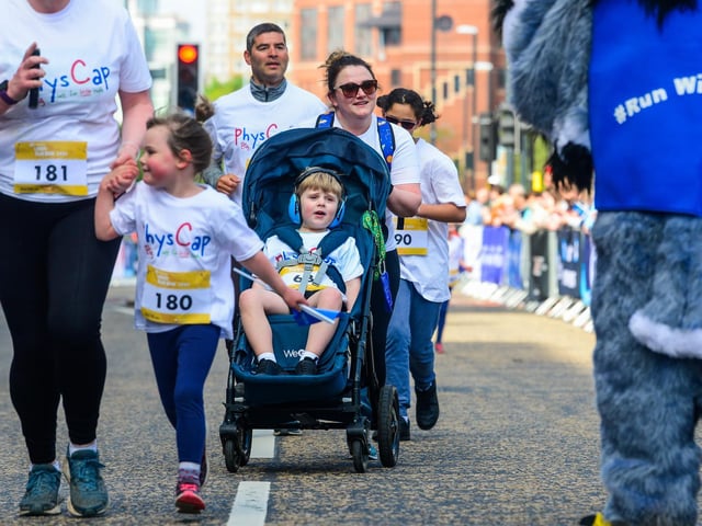 And it was all smiles as families and children got involved.