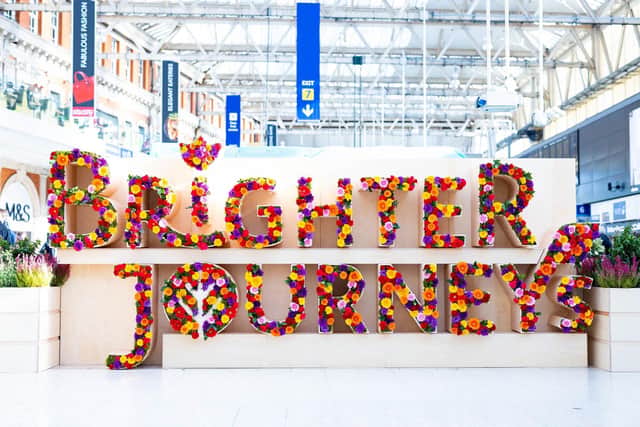 Network Rail's new mental health campaign, Brighter Journeys aims to raise awareness of the free Hub of Hope app, which helps users access support if they are struggling with mental health. PIC: David Parry/PA Wire