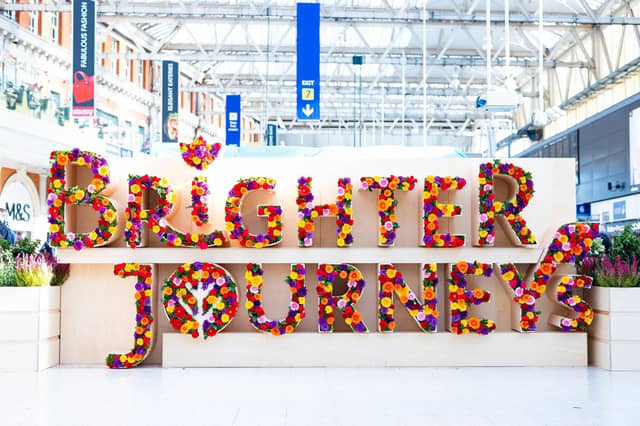 Network Rail's new mental health campaign, Brighter Journeys aims to raise awareness of the free Hub of Hope app, which helps users access support if they are struggling with mental health. PIC: David Parry/PA Wire