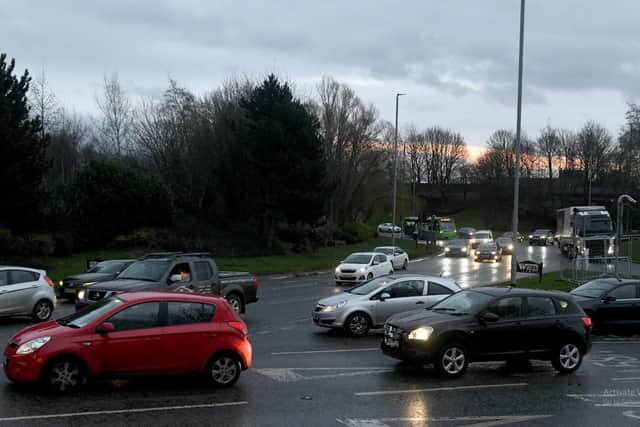 As many as eight separate services are reported to have been diverted as a result of the incident. Picture: Gary Longbottom.