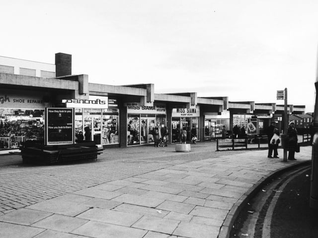 Do you remember these retailers at Bramley Shopping Centre pictured in December 1981?