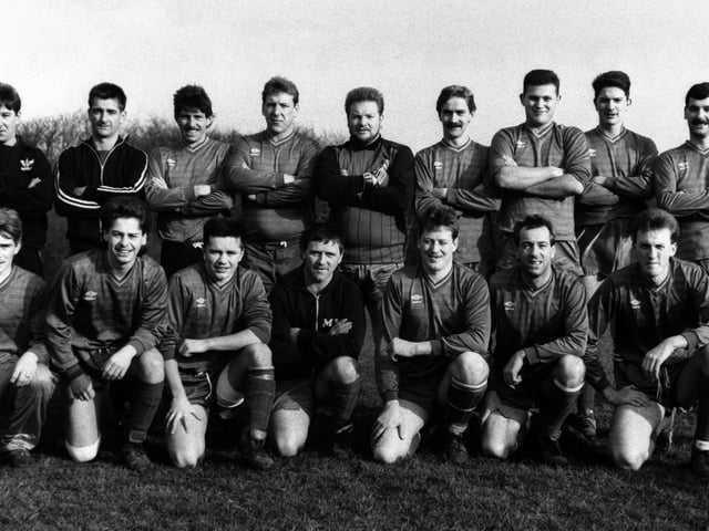 Bramley WMC pictured in February 1989. Picturd, back row from left, are Terry Mitchell, Geoff Allanby, Michael Knapton, Garry Ward, Brian Davies, Steve Yates Mark Scaife, Andy Holmes and Gary Allanby. Front row, from left, are Raymond Strangway, Philip Lynn, Richard North, Mick Knapton, Tony Gill, David Allanby and Tony Walker.