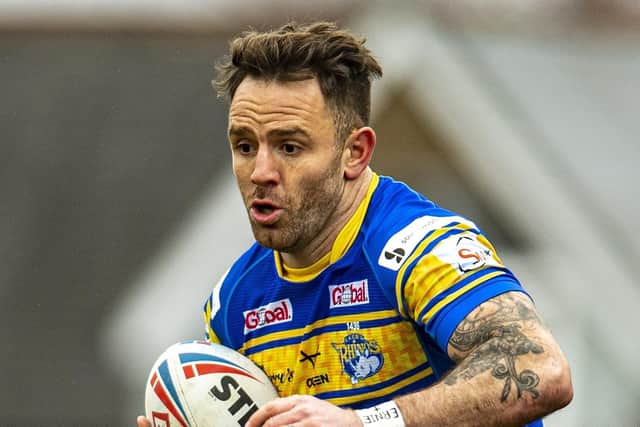 Richie Myler is closing in on a first-team return at Leeds Rhinos. Picture: Tony Johnson.