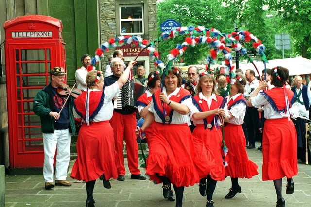 The Leeds Morris Mens' 47th annual tour of the Yorkshire Dales