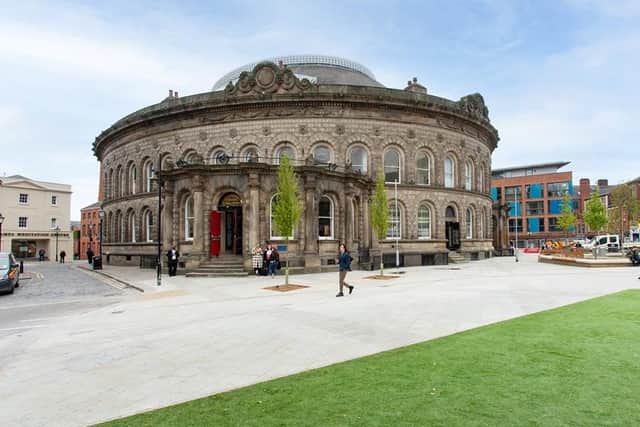 The space outside the Corn Exchange has been transformed with a £25m project