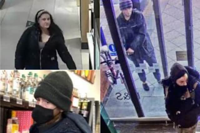 Caught on camera Leeds: 14 people police are looking for
